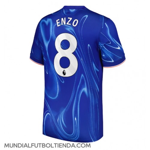 Camiseta Chelsea Enzo Fernandez #8 Primera Equipación Replica 2024-25 mangas cortas